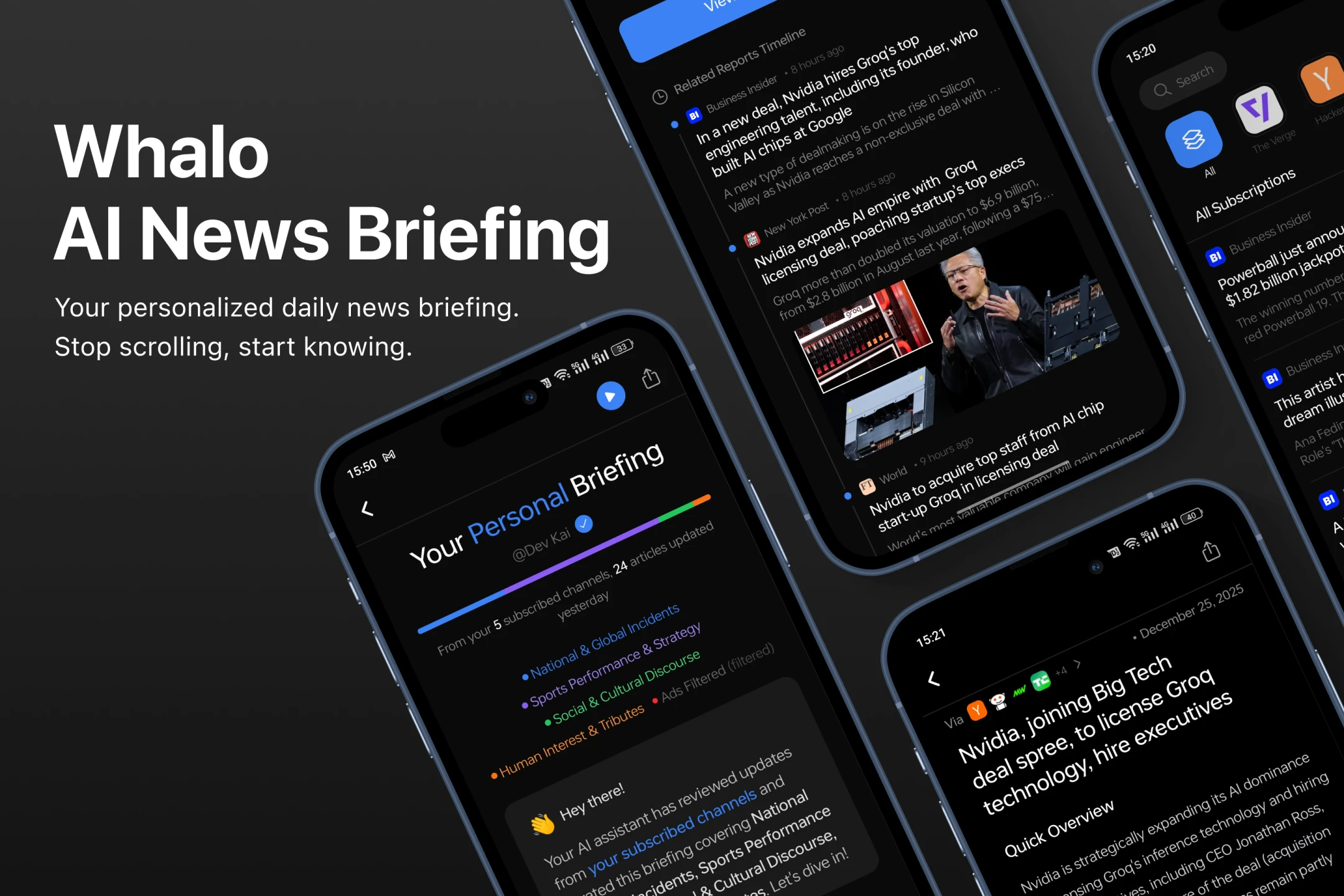 Whalo App Cover